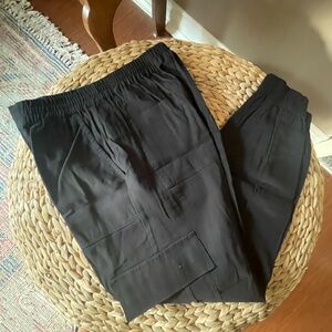 Sanctuary Black Cargo Stylish Joggers